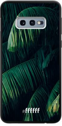 Palm Leaves Dark Galaxy S10e