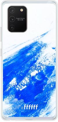 Blue Brush Stroke Galaxy S10 Lite