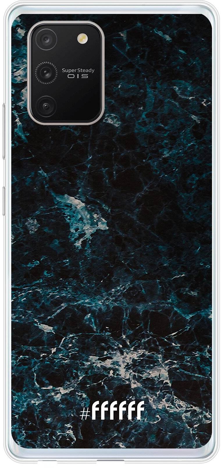 Dark Blue Marble Galaxy S10 Lite