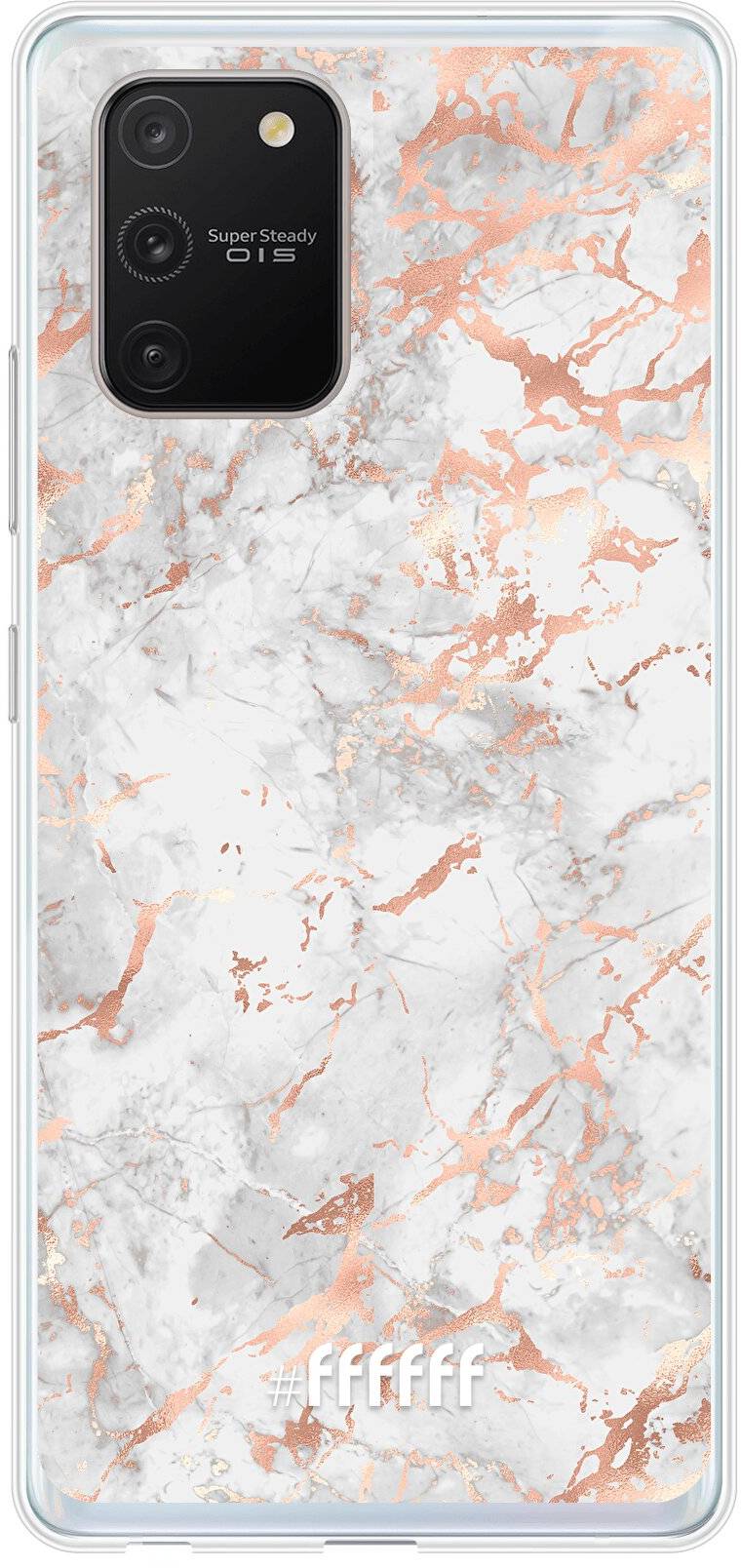 Peachy Marble Galaxy S10 Lite