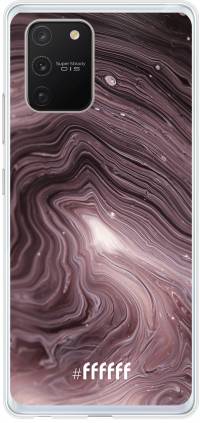 Purple Marble Galaxy S10 Lite