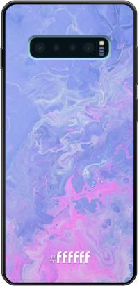 Purple and Pink Water Galaxy S10 Plus