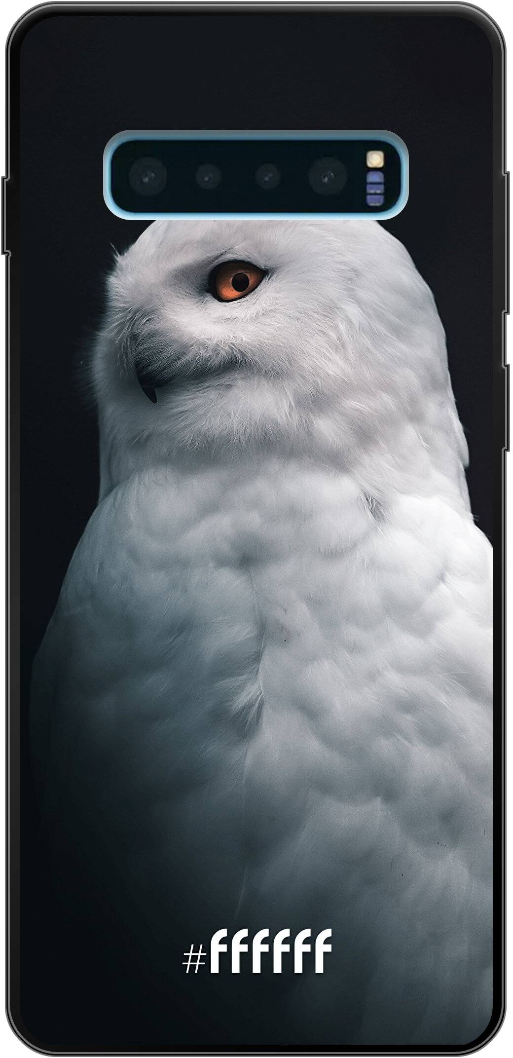 Witte Uil Galaxy S10 Plus