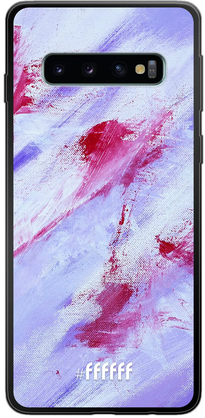 Abstract Pinks Galaxy S10