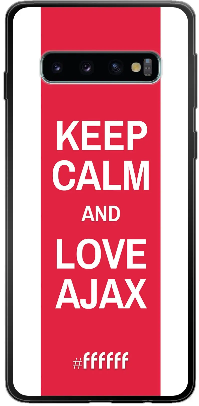 AFC Ajax Keep Calm Galaxy S10