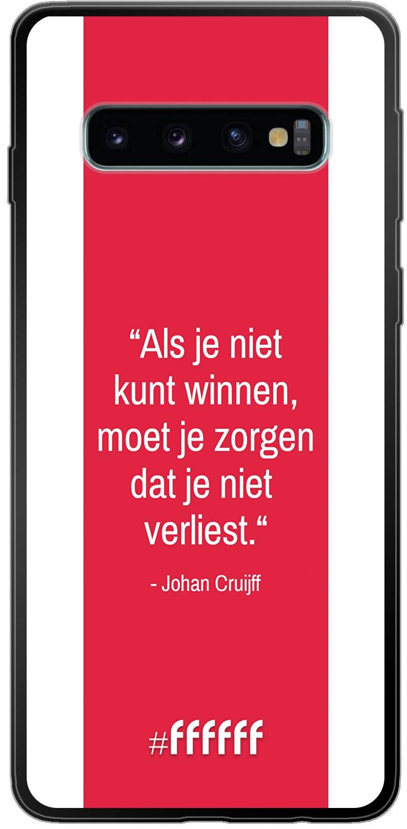 AFC Ajax Quote Johan Cruijff Galaxy S10