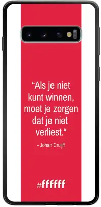 AFC Ajax Quote Johan Cruijff Galaxy S10