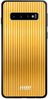 Bold Gold Galaxy S10