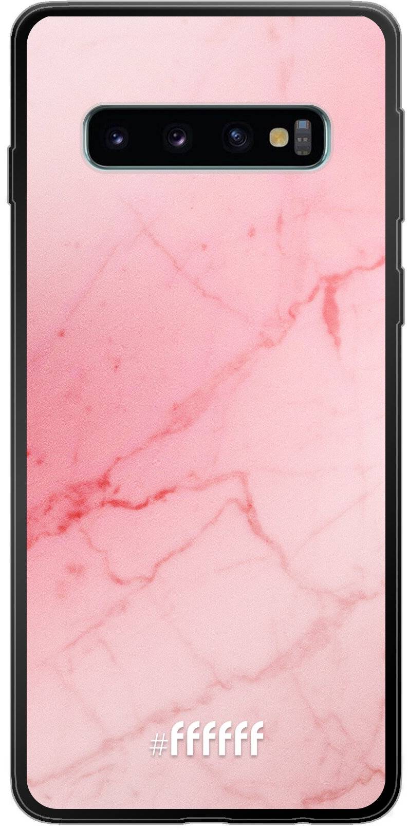 Coral Marble Galaxy S10