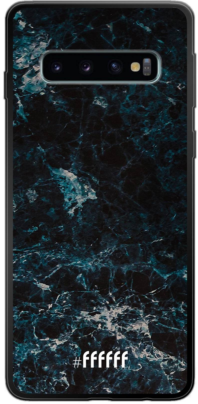 Dark Blue Marble Galaxy S10