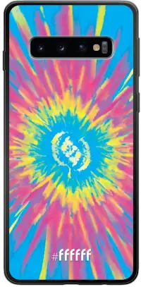 Flower Tie Dye Galaxy S10