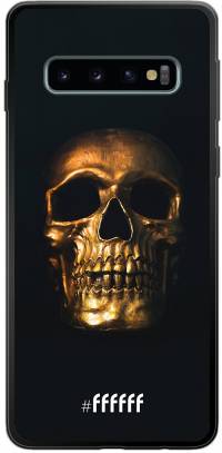 Gold Skull Galaxy S10
