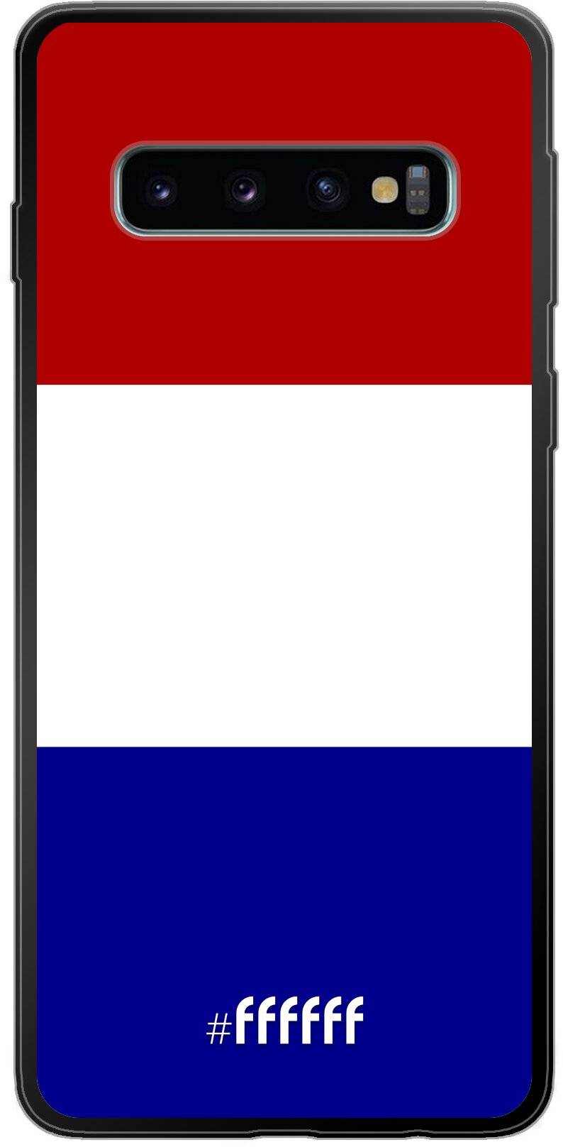Nederlandse vlag Galaxy S10