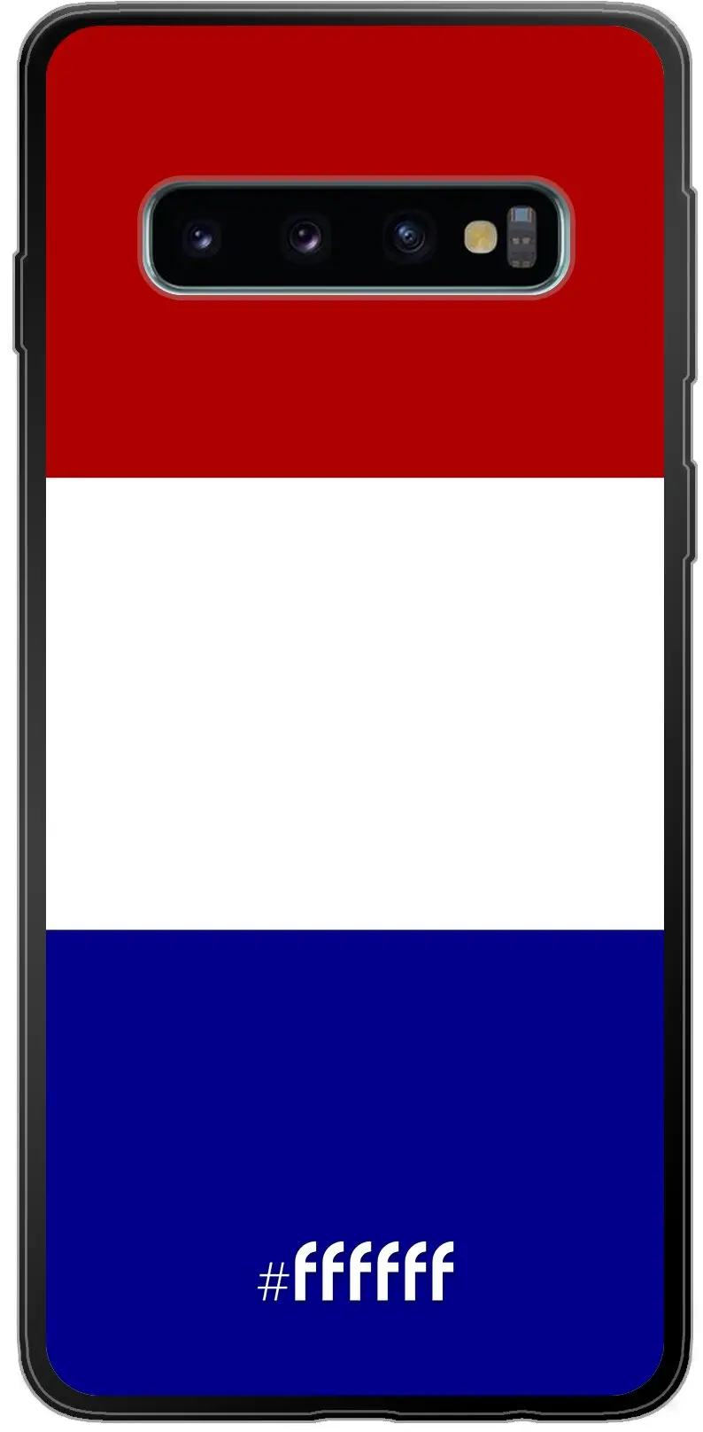 Nederlandse vlag Galaxy S10