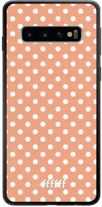 Peachy Dots Galaxy S10