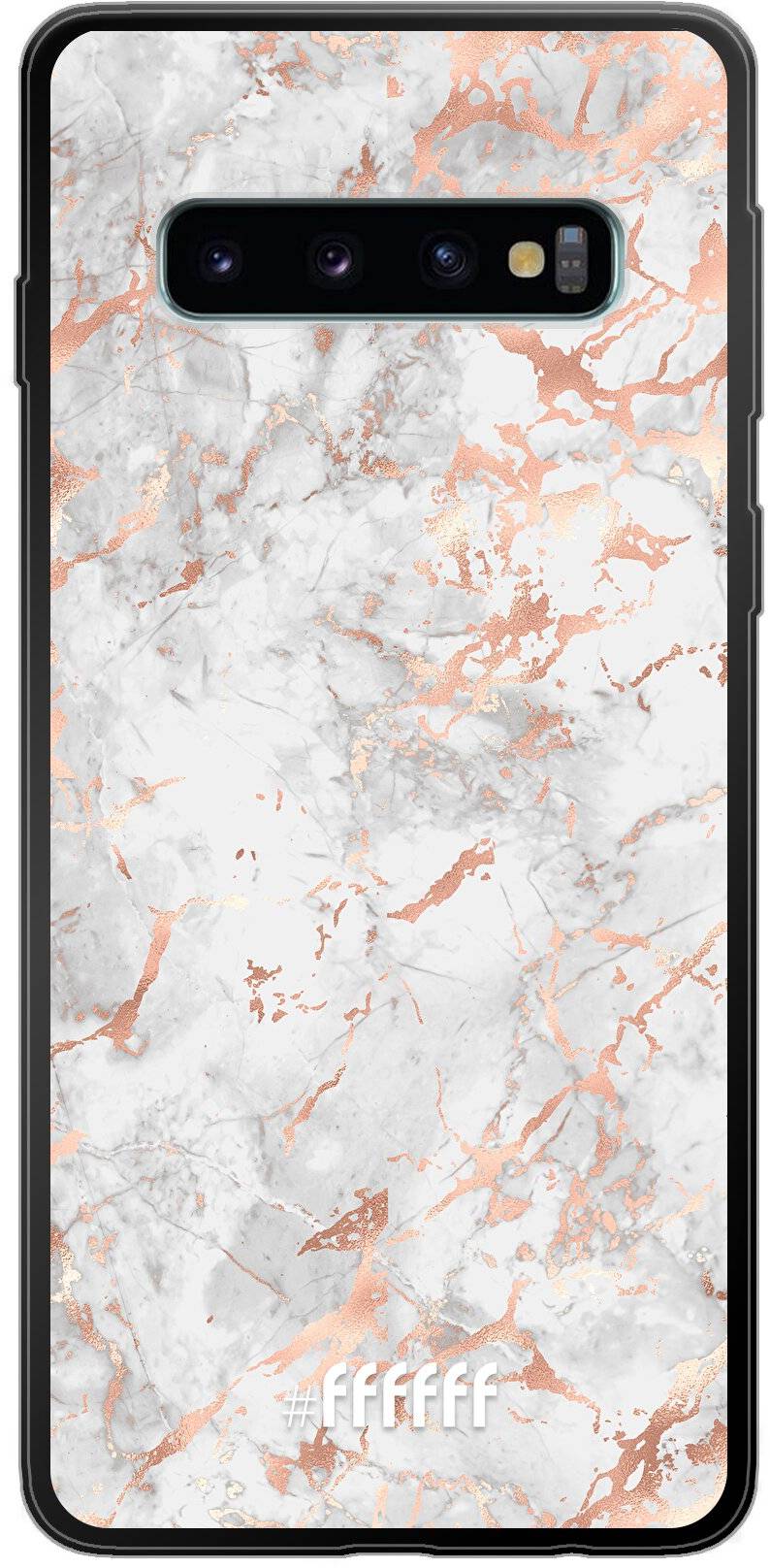 Peachy Marble Galaxy S10