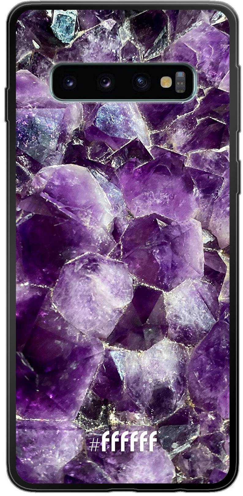 Purple Geode Galaxy S10