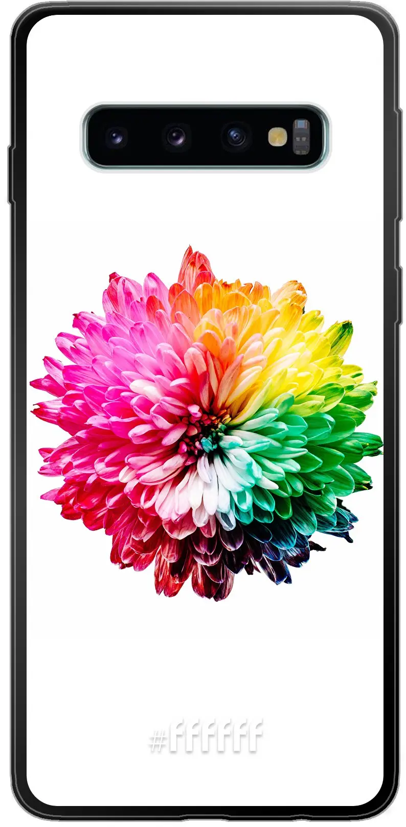 Rainbow Pompon Galaxy S10