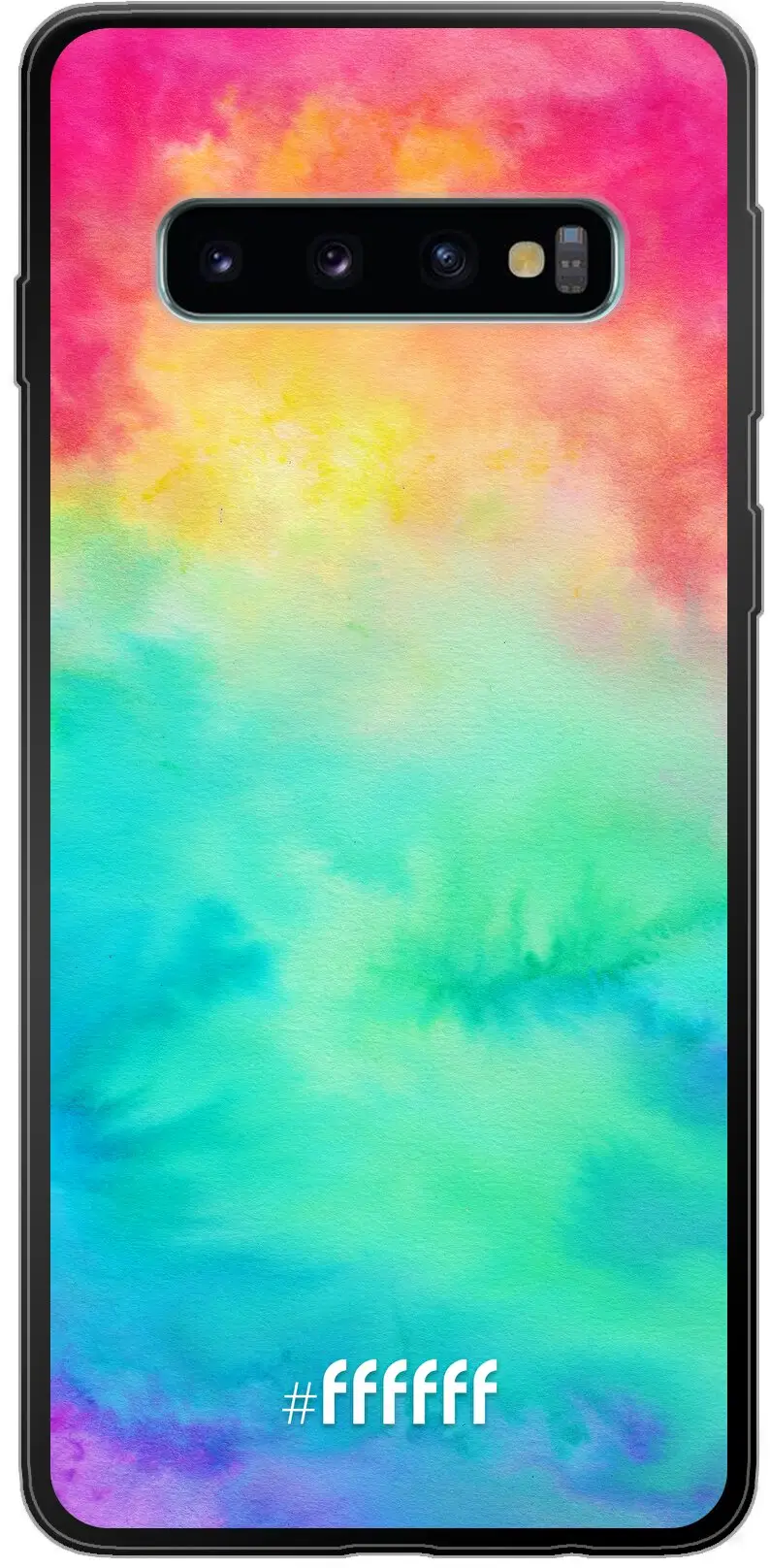 Rainbow Tie Dye Galaxy S10