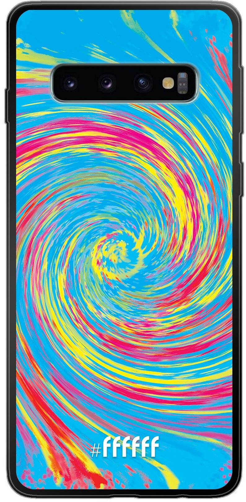 Swirl Tie Dye Galaxy S10