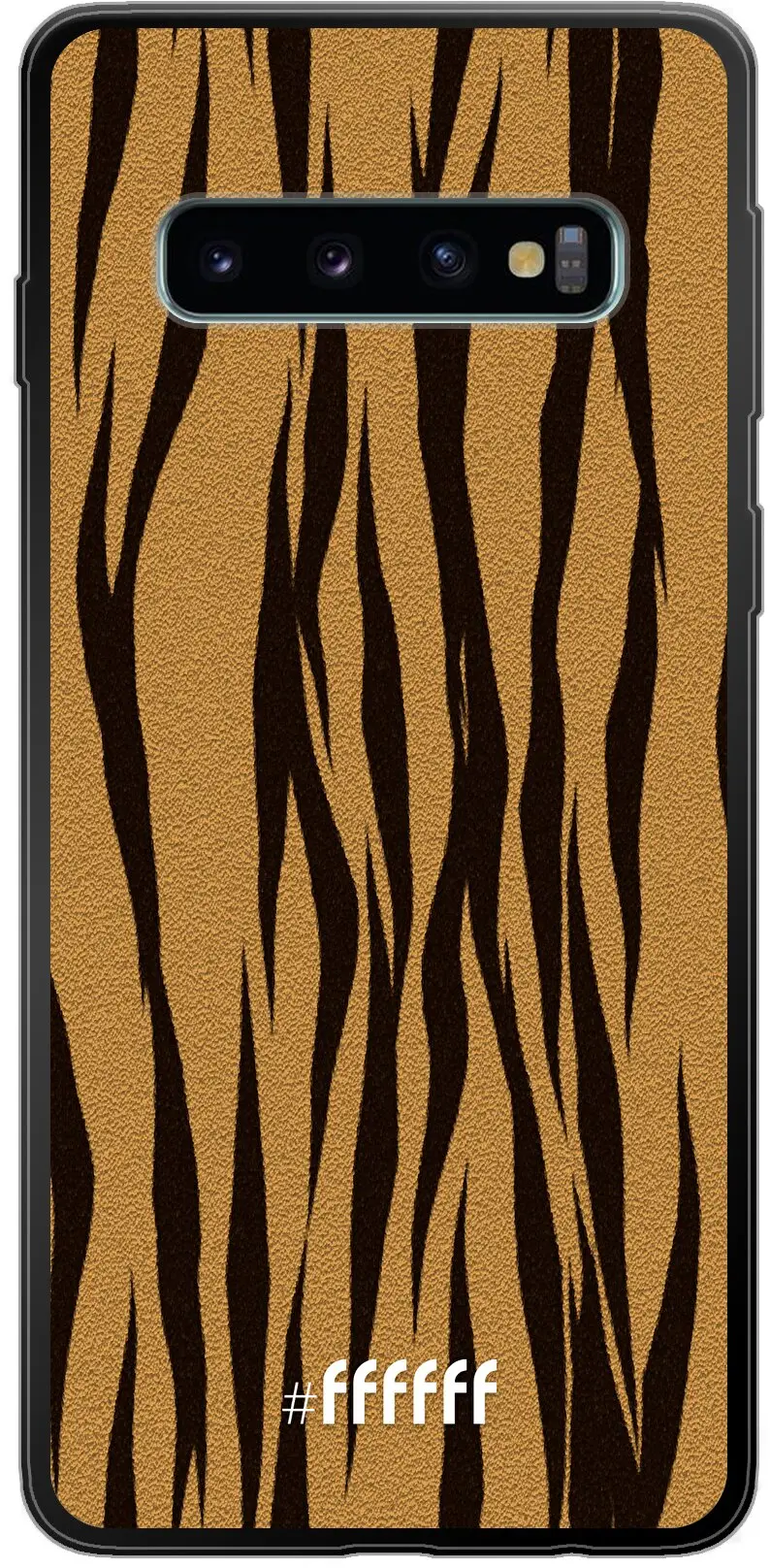 Tiger Print Galaxy S10