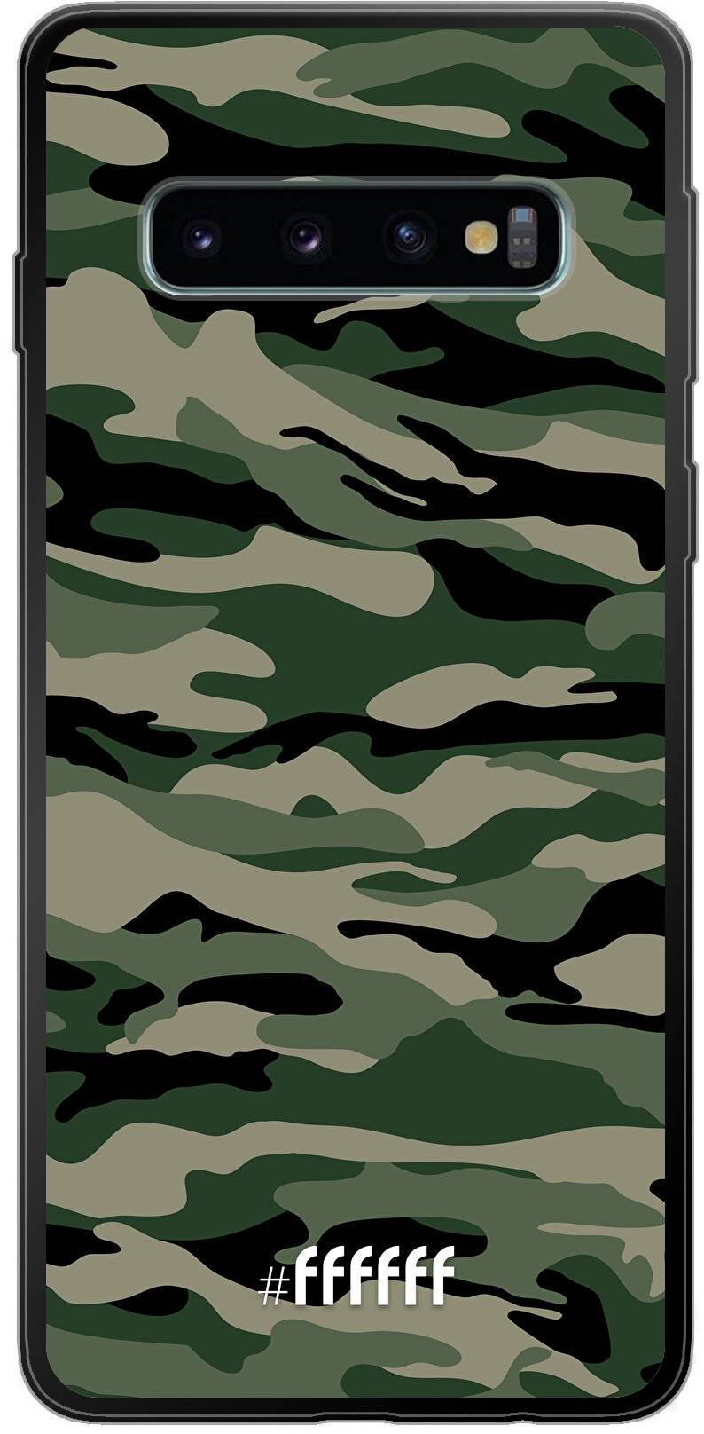 Woodland Camouflage Galaxy S10