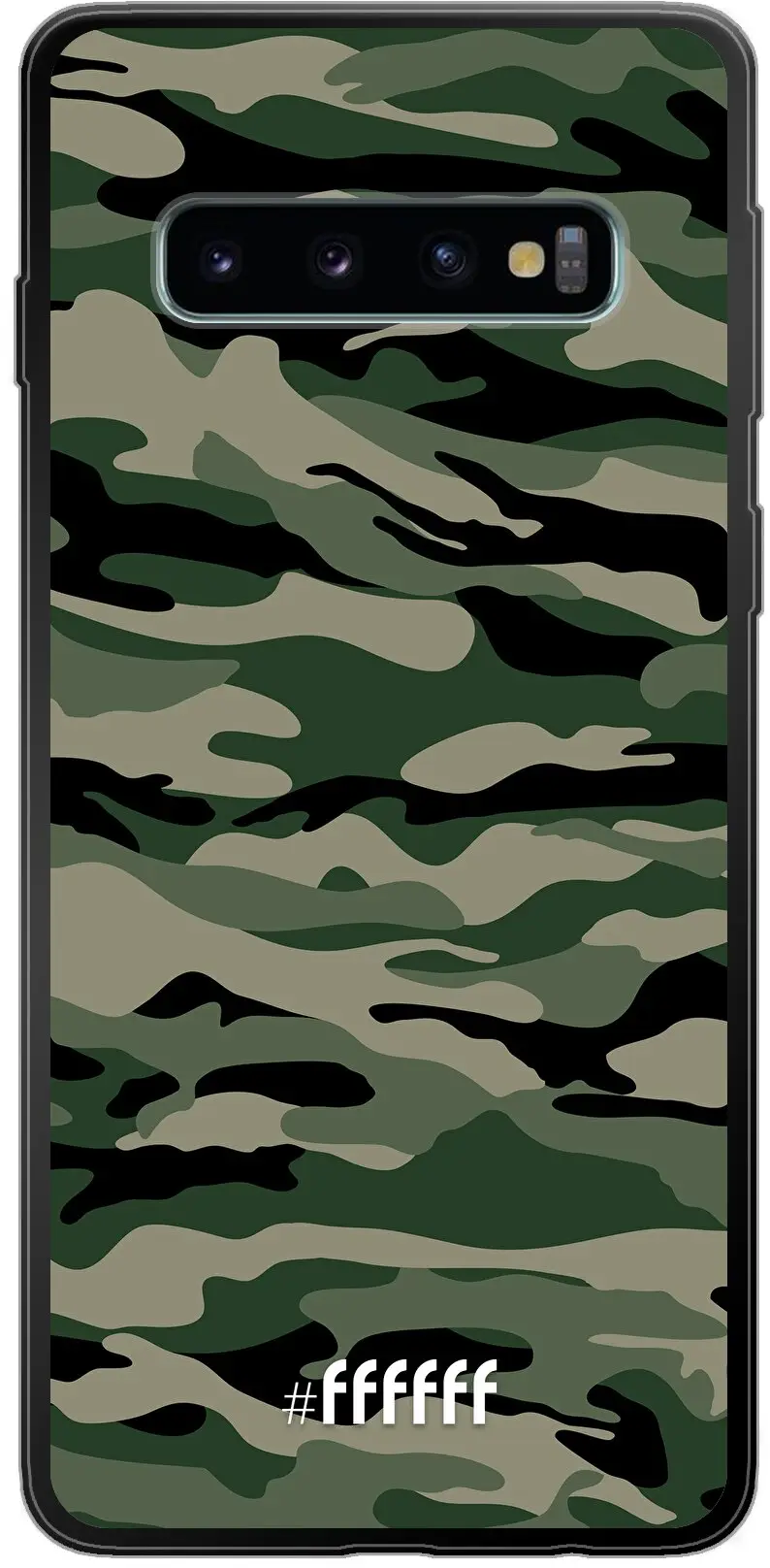 Woodland Camouflage Galaxy S10