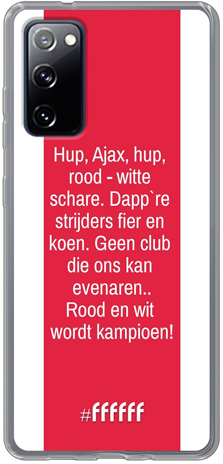 AFC Ajax Clublied Galaxy S20 FE