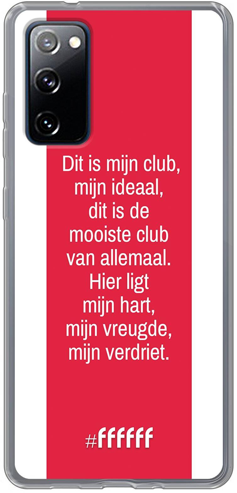AFC Ajax Dit Is Mijn Club Galaxy S20 FE