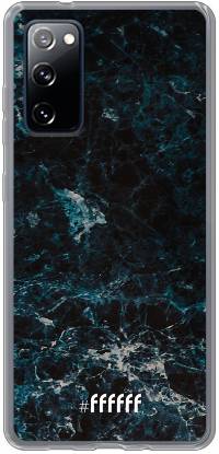 Dark Blue Marble Galaxy S20 FE