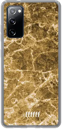 Gold Marble Galaxy S20 FE