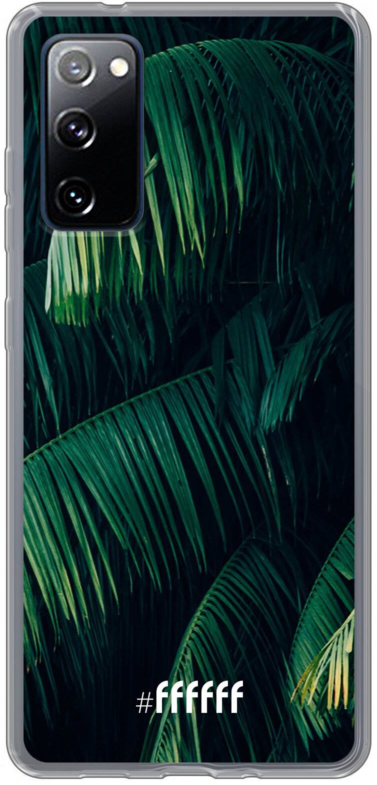 Palm Leaves Dark Galaxy S20 FE