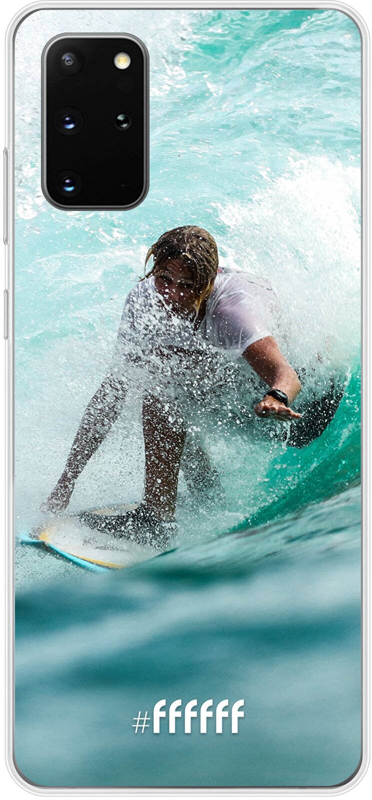 Boy Surfing Galaxy S20+