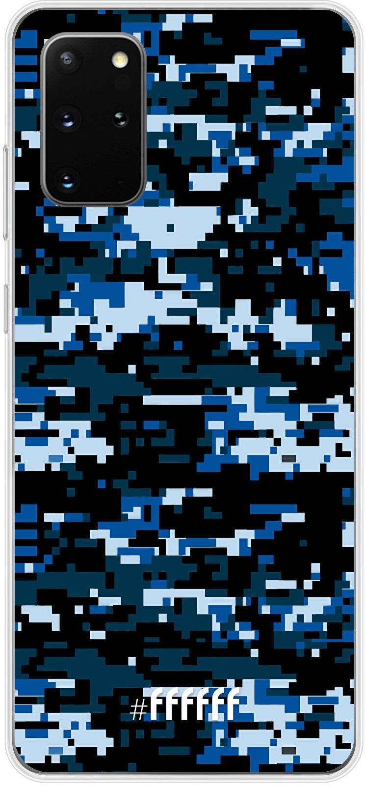 Navy Camouflage Galaxy S20+