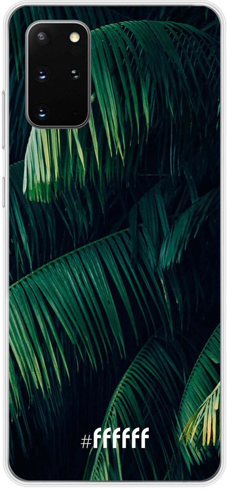 Palm Leaves Dark Galaxy S20+