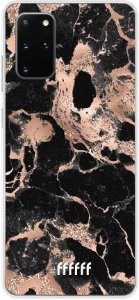 Rose Gold Marble Galaxy S20+