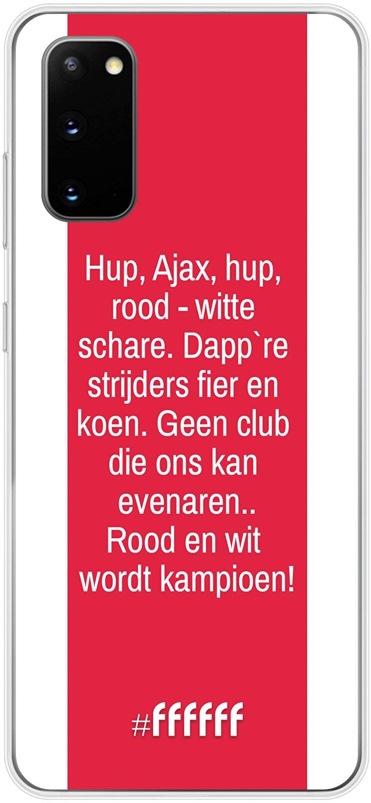 AFC Ajax Clublied Galaxy S20
