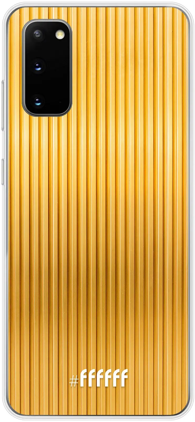 Bold Gold Galaxy S20