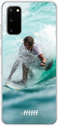 Boy Surfing Galaxy S20