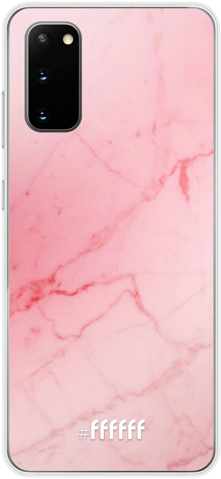 Coral Marble Galaxy S20