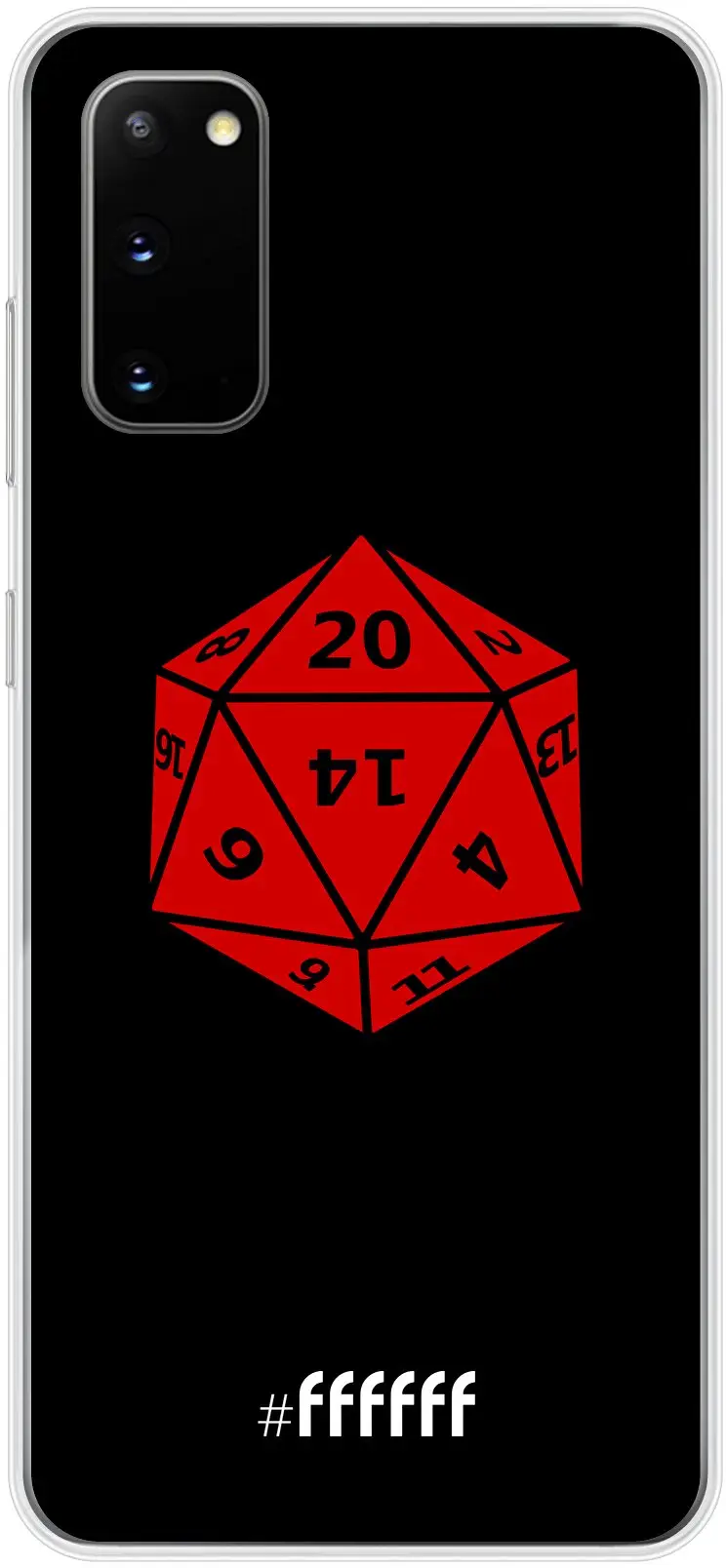 D20 - Black Galaxy S20