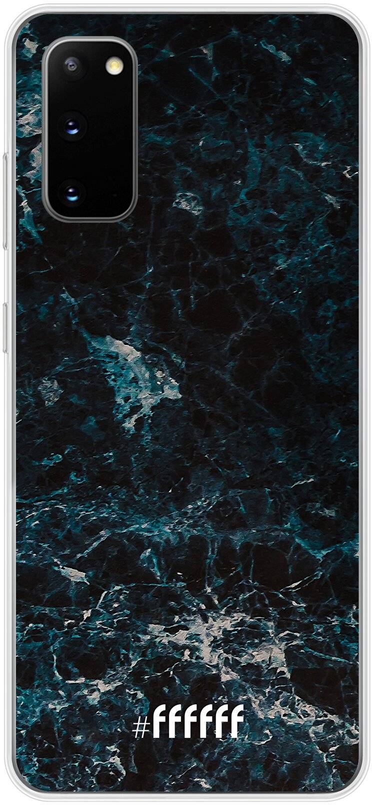 Dark Blue Marble Galaxy S20