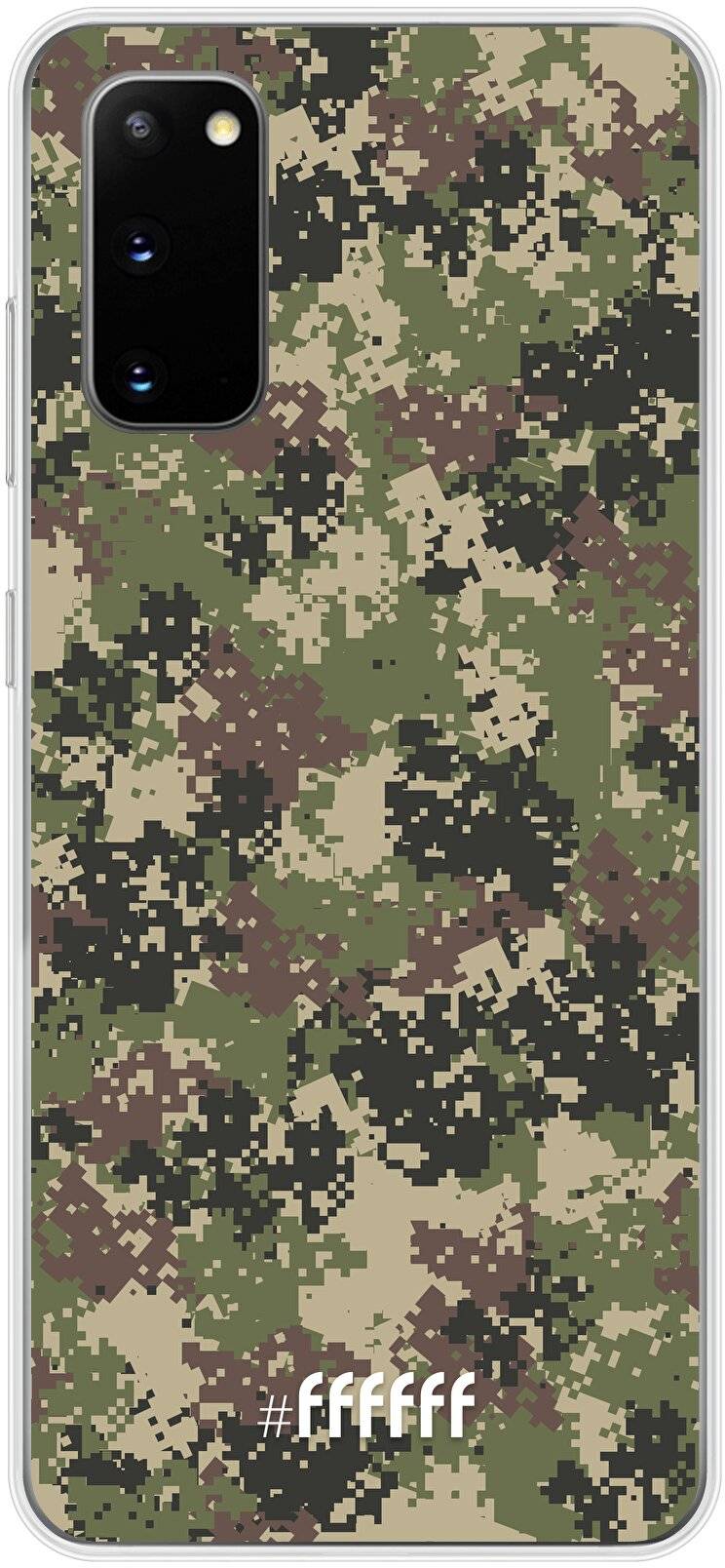 Digital Camouflage Galaxy S20
