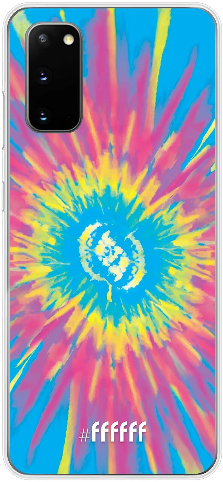 Flower Tie Dye Galaxy S20