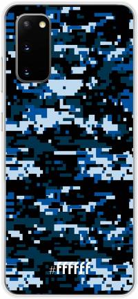 Navy Camouflage Galaxy S20