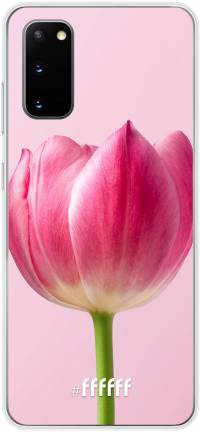 Pink Tulip Galaxy S20