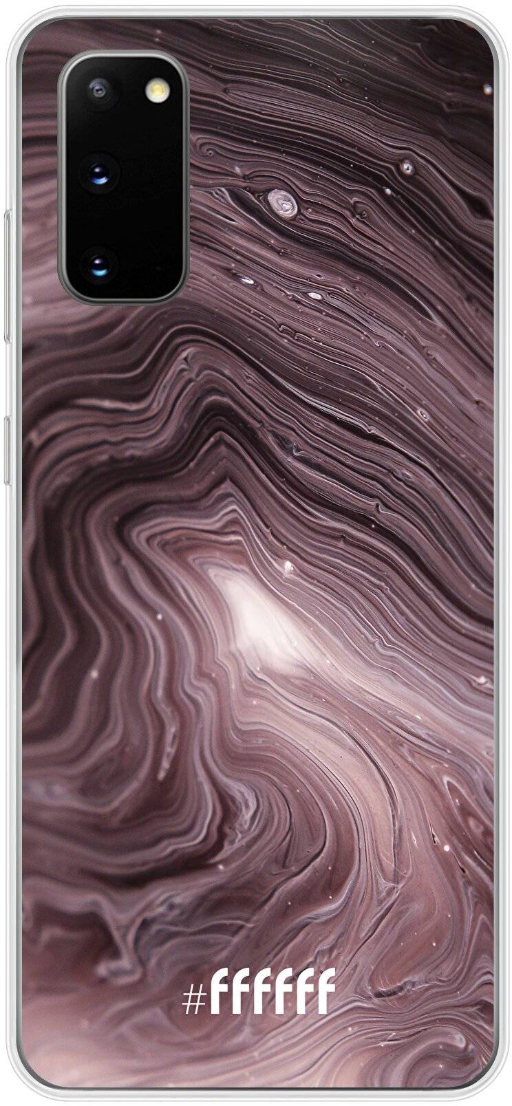 Purple Marble Galaxy S20