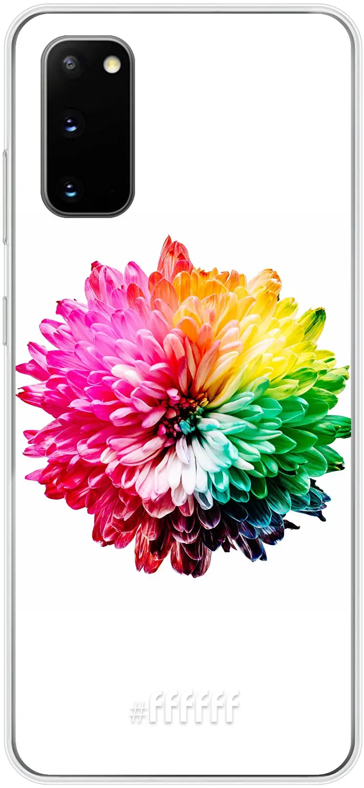 Rainbow Pompon Galaxy S20