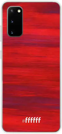 Scarlet Canvas Galaxy S20