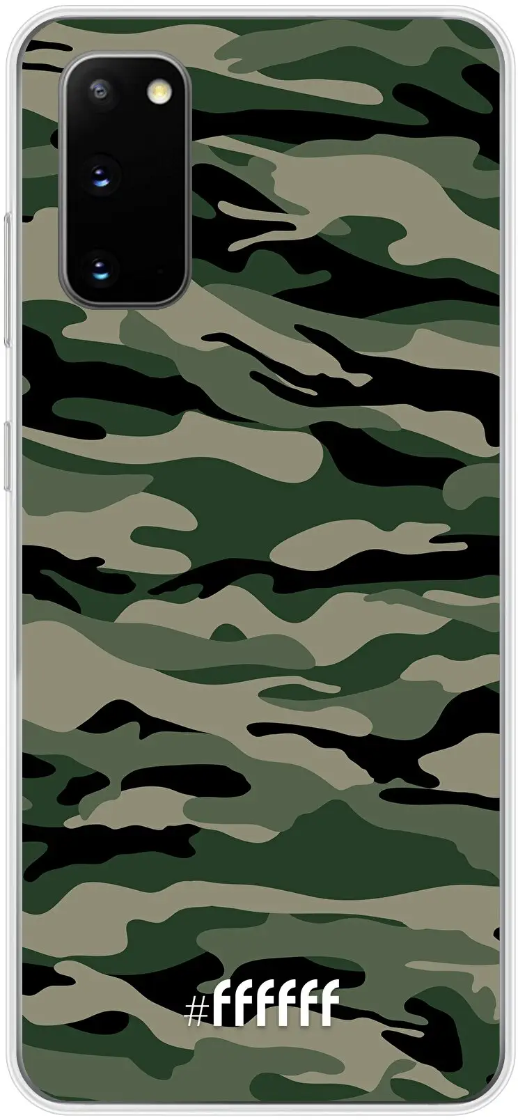 Woodland Camouflage Galaxy S20